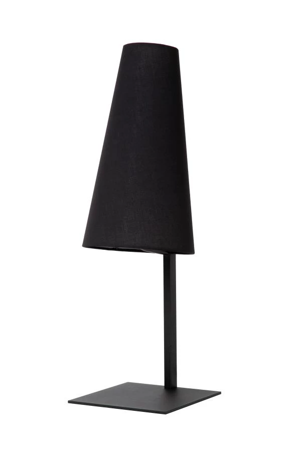 Lucide GREGORY - Table lamp - 1xE27 - Black - off